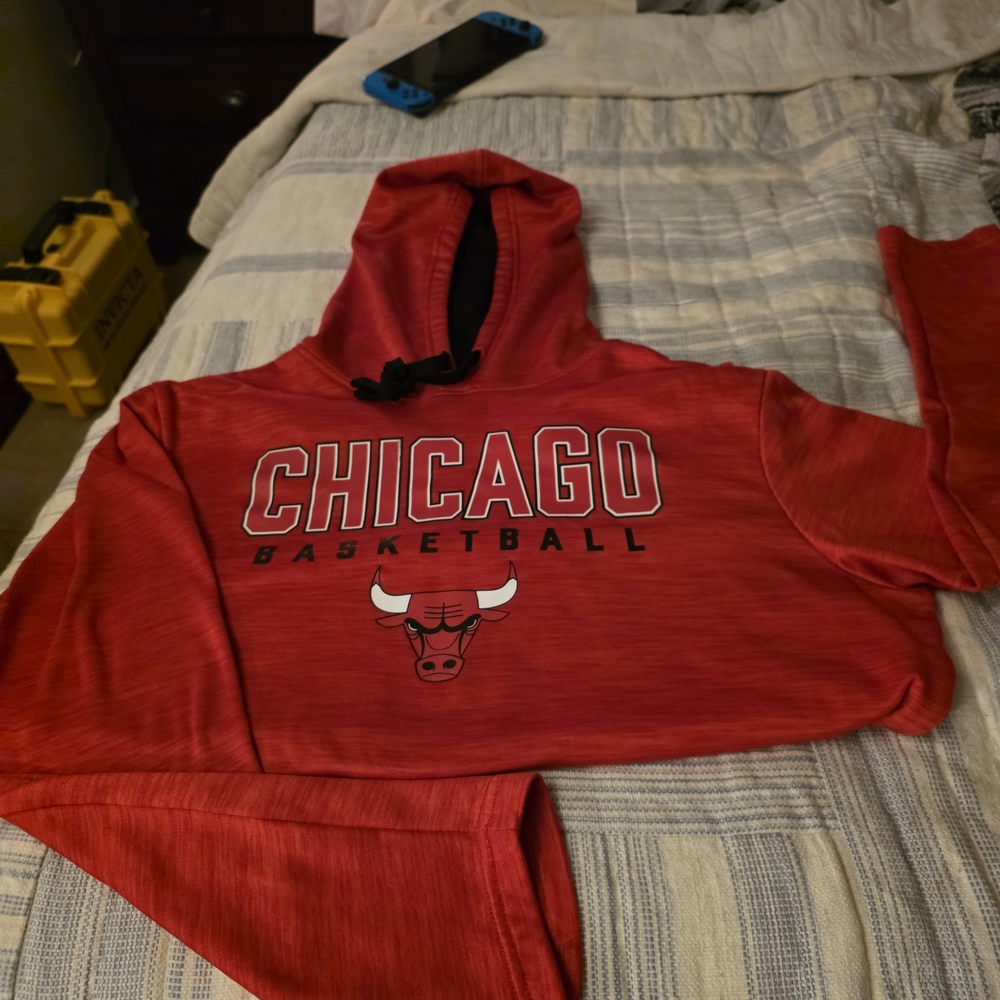 Fanatics Red and Black Hoodie